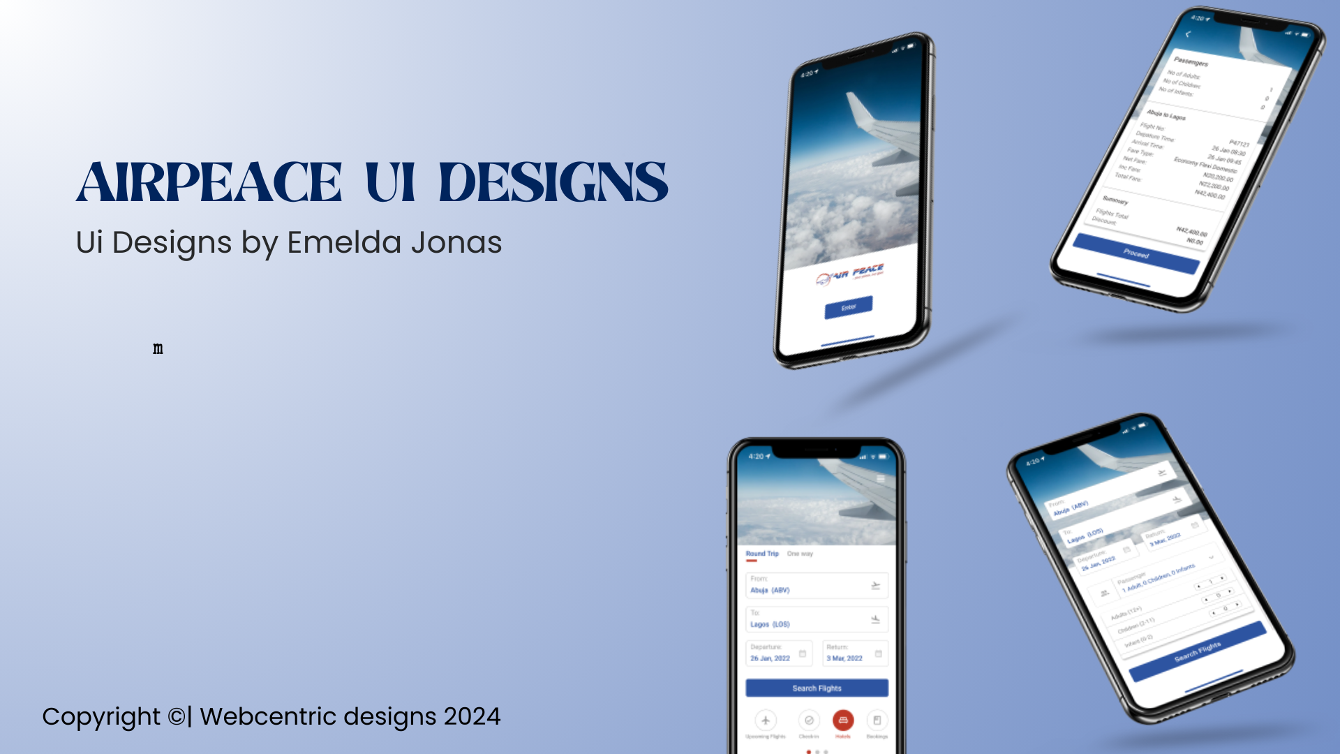 Airpeace - Airline App Redesign